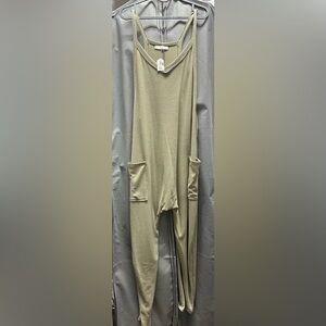 Olive jumpsuit large